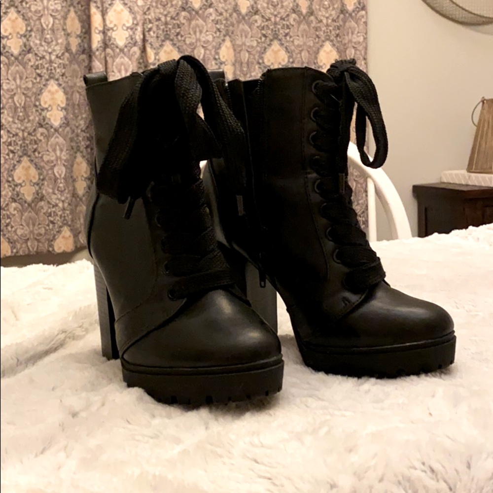 Express Black ankle boot